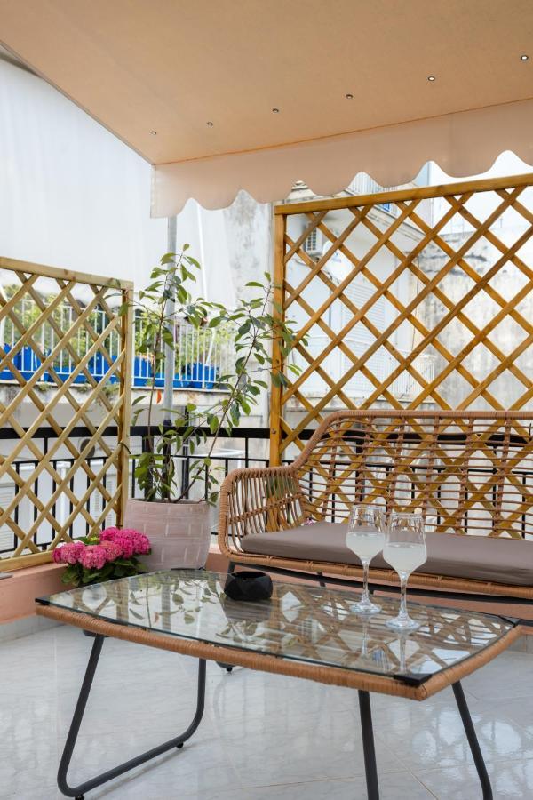 Aurora Apartment In Corfu Center Bagian luar foto